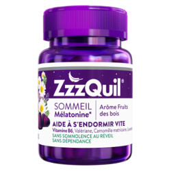 ZzzQuil Sommeil Arôme fruits des bois 30 gommes