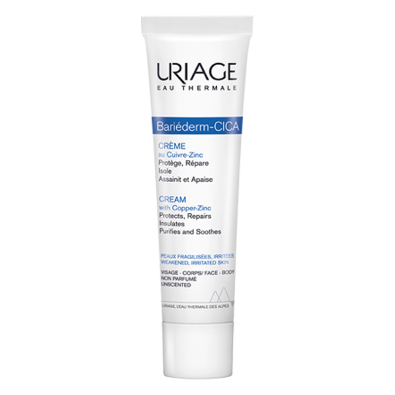 Uriage Bariéderm-Cica Crème au cuivre-zinc 40ml Uriage Bariéderm-Cica Crème au cuivre-zinc 40ml