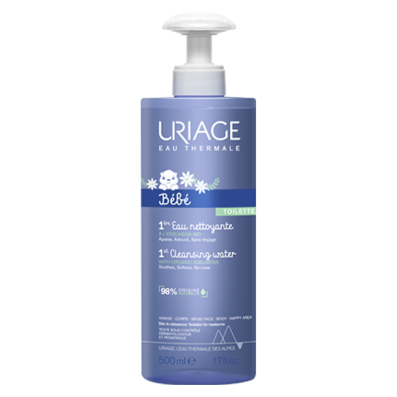 Uriage Bébé 1ère Eau Nettoyante sans rinçage 500ml Uriage Bébé 1ère Eau Nettoyante sans rinçage 500ml