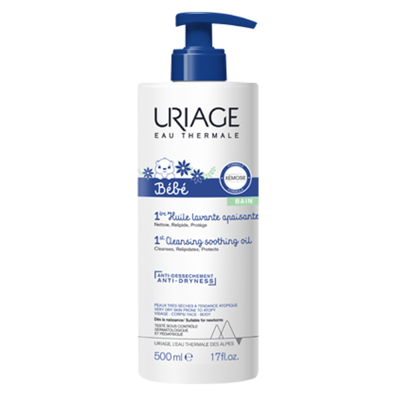 Uriage Bébé 1ère Huile lavante apaisante 500ml Uriage Bébé 1ère Huile lavante apaisante 500ml