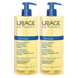 Uriage Xémose Huile lavante apaisante lot de 2x500ml