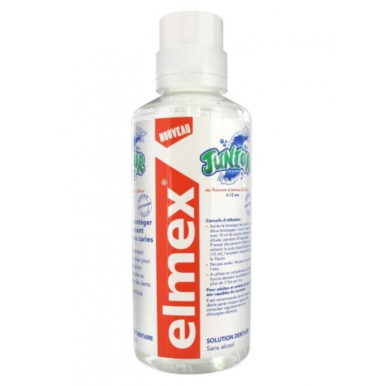 Elmex Junior Solution Dentaire 400 ml Elmex Junior Solution Dentaire 400 ml