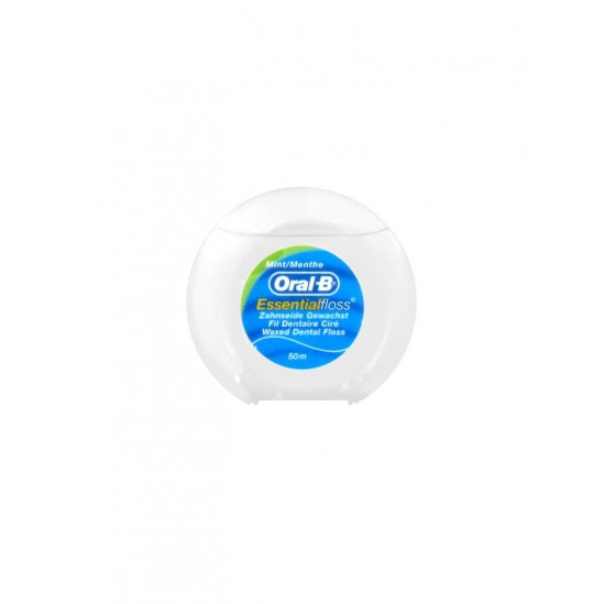 Oral-B Fil ciré mentholé 50m Oral-B Fil ciré mentholé 50m