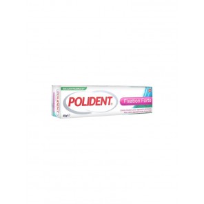 Polident Fixation Forte Crème Fixative pour Appareils Dentaires 40 g