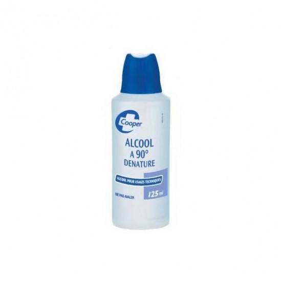 ALCOOL 90C DENATURE COOP 125ML ALCOOL 90C DENATURE COOP 125ML