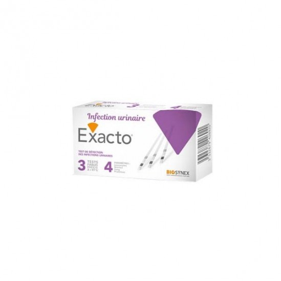 EXACTO TEST INFECTION URINAIRE BT3 EXACTO TEST INFECTION URINAIRE BT3