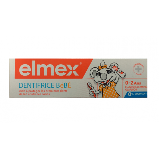 Elmex Dentifrice Enfant 0-2 ans 50ML Elmex Dentifrice Enfant 0-2 ans 50ML