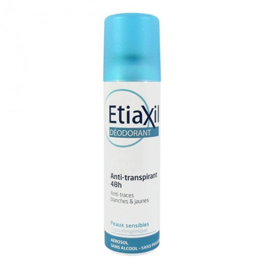 Etiaxil Déodorant Anti-Transpirant 48h Spray aérosol 150 ml Etiaxil Déodorant Anti-Transpirant 48h Spray aérosol 150 ml