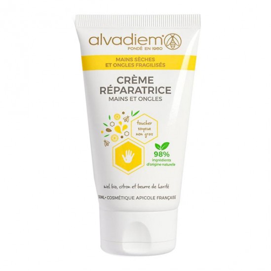Alvadiem crème réparatrice mains et ongles 50ml Alvadiem crème réparatrice mains et ongles 50ml