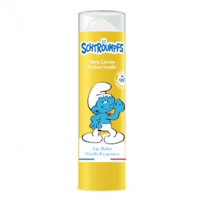 Le comptoir du bain les schtroumpfs stick lèvres vanille 4g