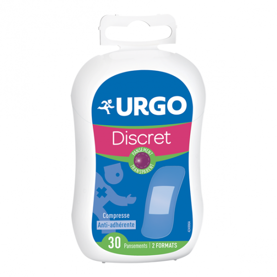 Urgo discret 30 pansements anti-adhérents Urgo discret 30 pansements anti-adhérents