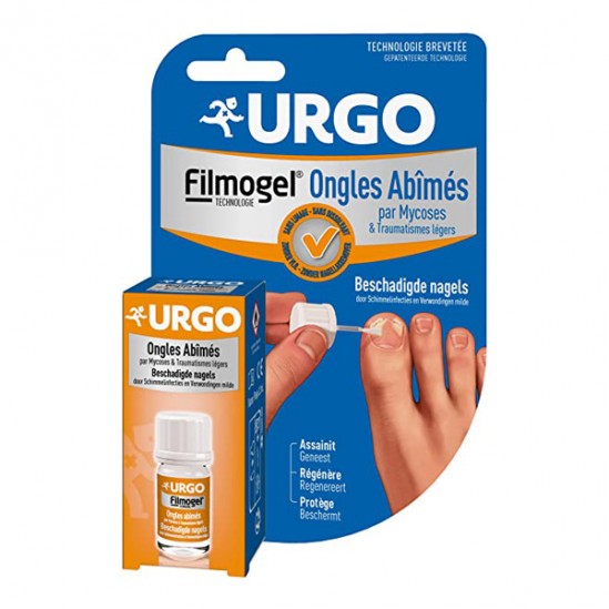 Urgo Filmogel Ongles abimés par mycoses et traumatismes 3.3ml Urgo Filmogel Ongles abimés par mycoses et traumatismes 3.3ml