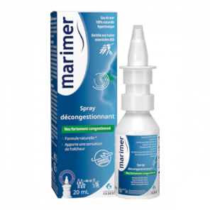 Marimer décongestionnant nez fortement bouché spray 20ml