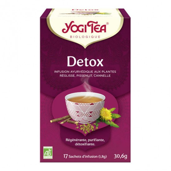Yogi tea infusion ayu detox 17 sachets Yogi tea infusion ayu detox 17 sachets