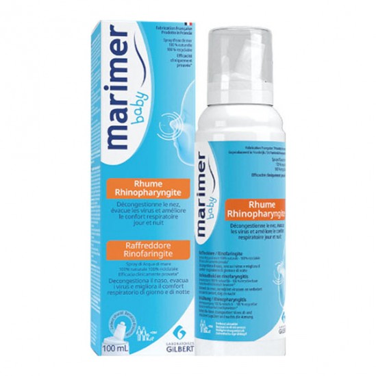 Gilbert marimer rhume rhinopharyngite nez bouché spray 100ml