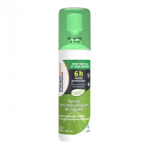 Parasidose zones tempérées spray anti-moustiques & tiques 100ml