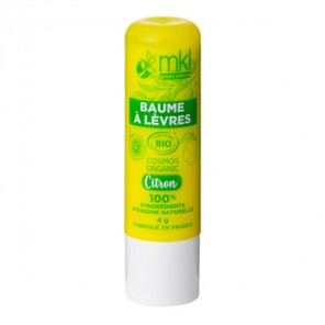 Mkl green nature baume à lèvres bio citron 4g