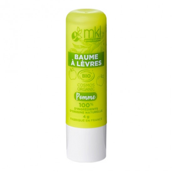 Mkl green nature baume à lèvres bio pomme 4g Mkl green nature baume à lèvres bio pomme 4g