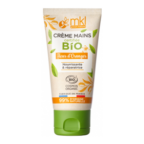 Mkl green nature crème mains certifiée bio aloe vera 50ml