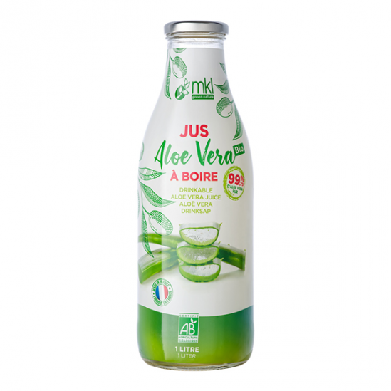 Mkl green nature jus aloé vera bio à boire 1L