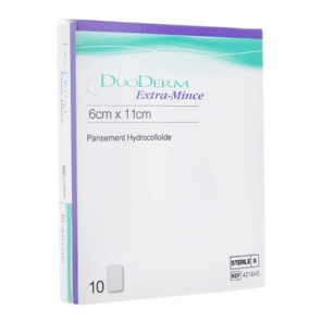 Convatec Duoderm extra-mince 6x11cm 10 pansements