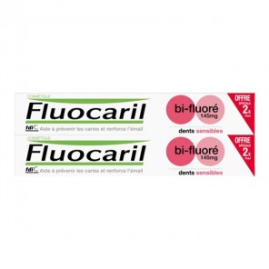 Fluocaril bi-fluoré 145mg dents sensibles 2x75ml