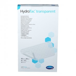 HydroTac pansement transparent 10 x 20cm boîte de 10