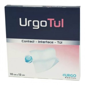 UrgoTul pansement interface 10cm x 12cm boîte de 16 pansements
