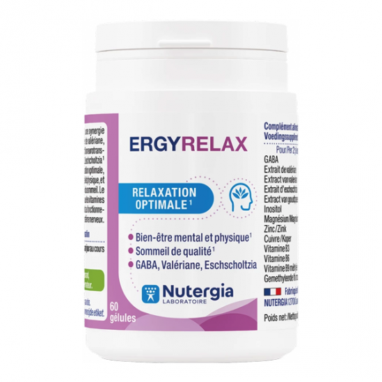 Nutergia Ergyrelax 60 gélules Nutergia Ergyrelax 60 gélules