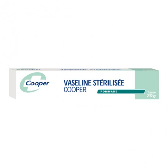 Cooper Vaseline Stérilisée Pommage 20gr Cooper Vaseline Stérilisée Pommage 20gr