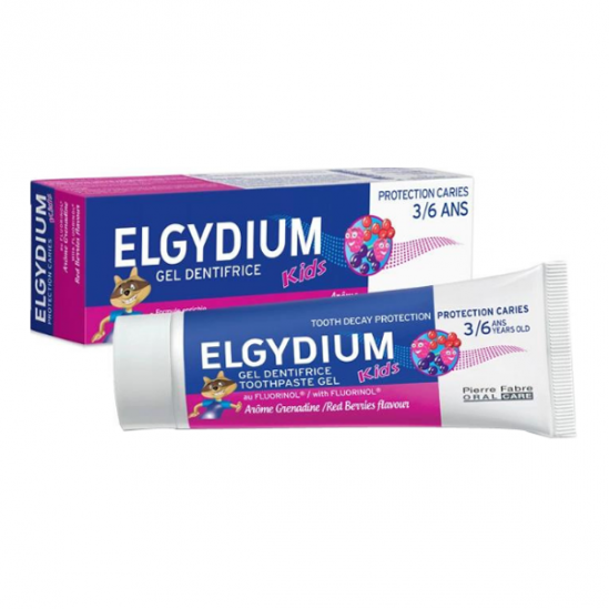 Pierre fabre oral care elgydium kids dentifrice grenadine 2-6 ans Pierre fabre oral care elgydium kids dentifrice grenadine 2-6 ans