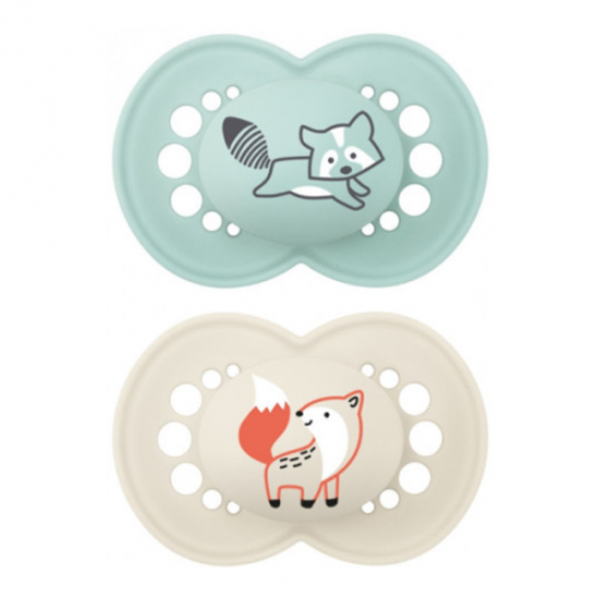 MAM Original 2 sucettes silicone +18mois, classic MAM Original 2 sucettes silicone +18mois, classic