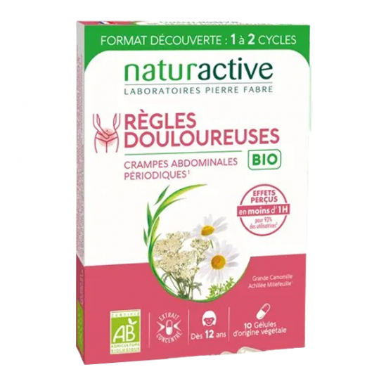 Naturactive règles douloureuses bio 10 gélules Naturactive règles douloureuses bio 10 gélules
