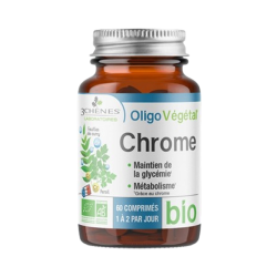 Les 3 Chênes Oligo Végétal Chrome bio 60 comprimés