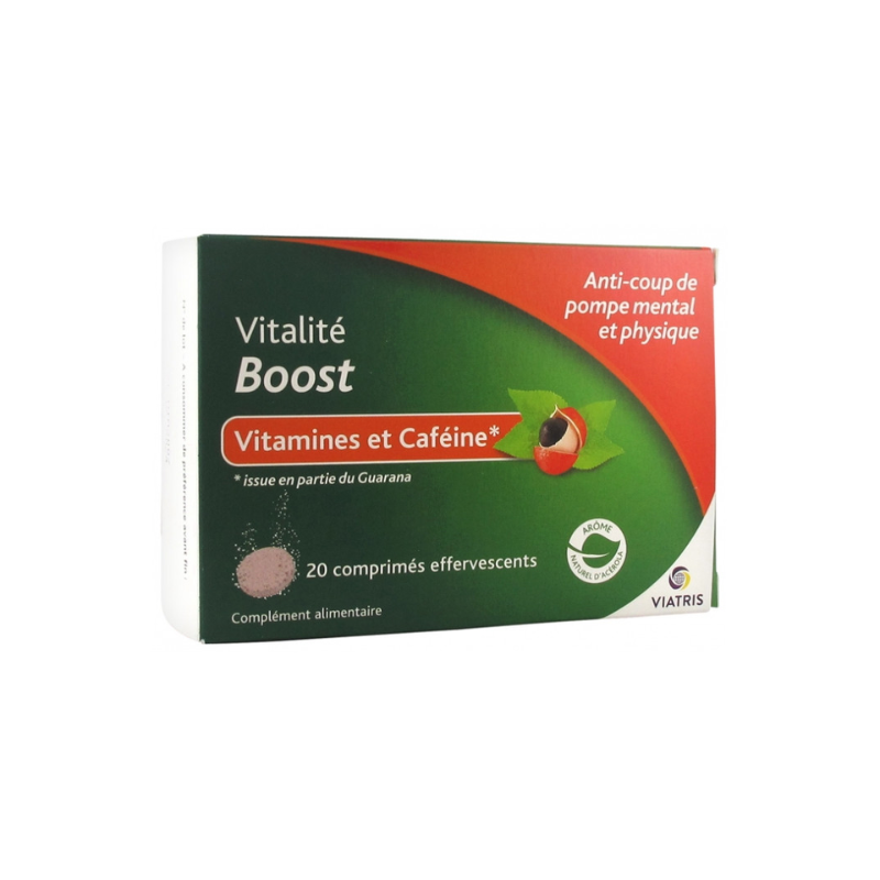 Viatris Vitalité Boost 20 Comprimés Effervescents Viatris Vitalité Boost 20 Comprimés Effervescents