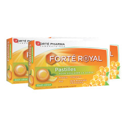 Forté royal lot de 3 pastilles citron 24 comprimés