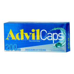 Advilcaps ibuprofène 200mg - 16 capsules molles