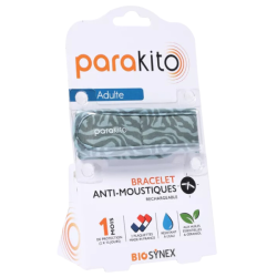 Parakito bracelet anti-moustiques rechargeable adulte - Girafe