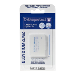 Elgydium Clinic orthoprotect 7 bandes de cire
